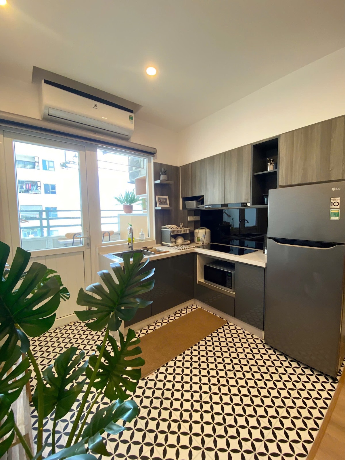 Phòng khách căn hộ 2 phòng ngủ tại Mường Thanh