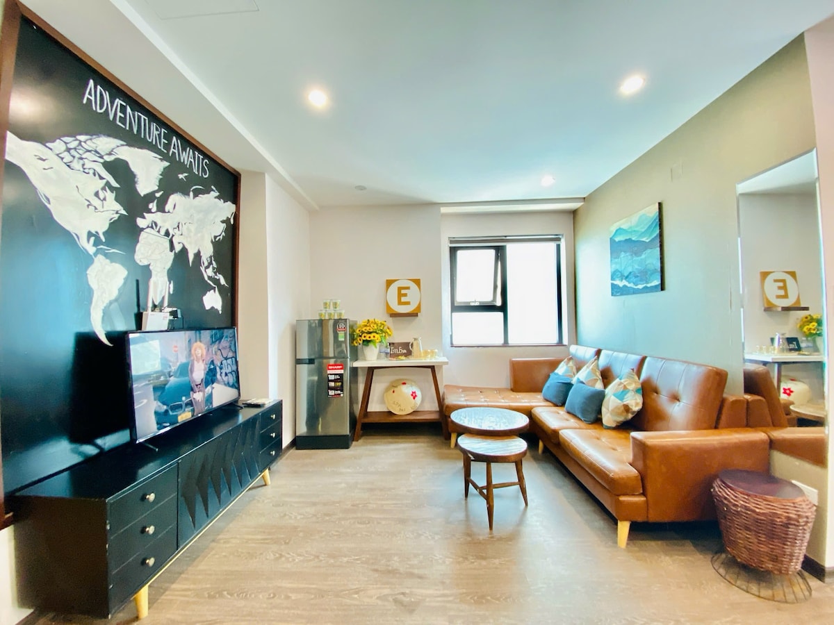 Ảnh tổng thể căn hộ 1 phòng ngủ